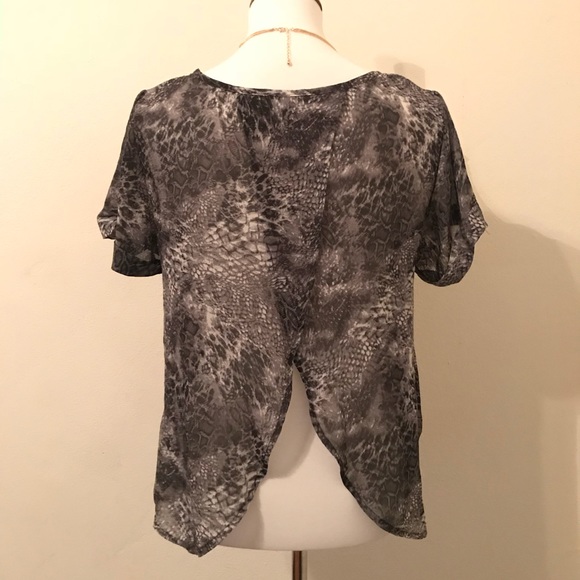 Kirra Snakeskin Print Top! - Picture 2 of 4